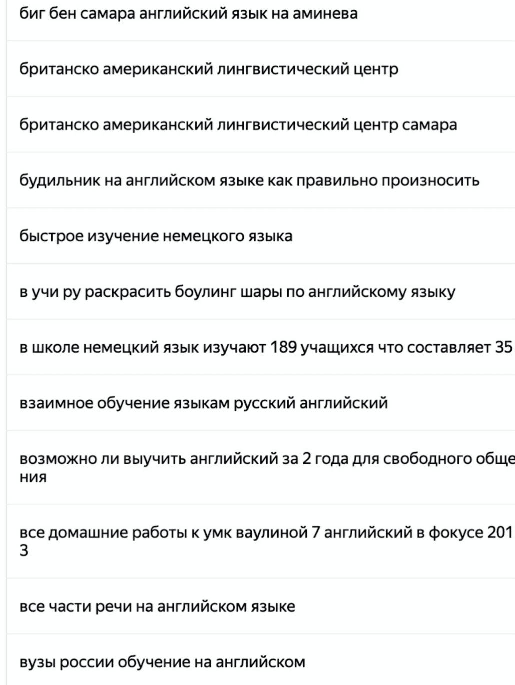 Реклама курсов английского языка, кейс по рекламе, продвижению школы  иностранных языков